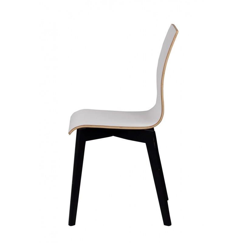 RO Gracy Dining Chair White/Black